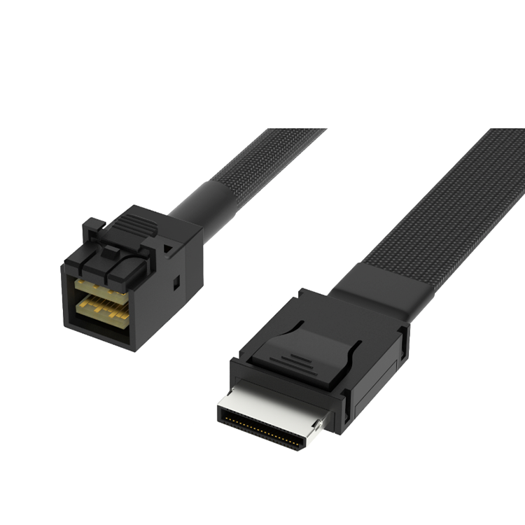 MINI SAS 内接线 Oculink (SFF8611 4i) TO MINI SAS  (SFF8643) 线束专业制造 按需定制 锐诚达