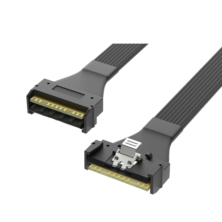 LP SlimSAS (SFF8654 8i) TO LP SlimSAS  (SFF8654 8i) 线束绿色环保 节能降耗 锐诚达