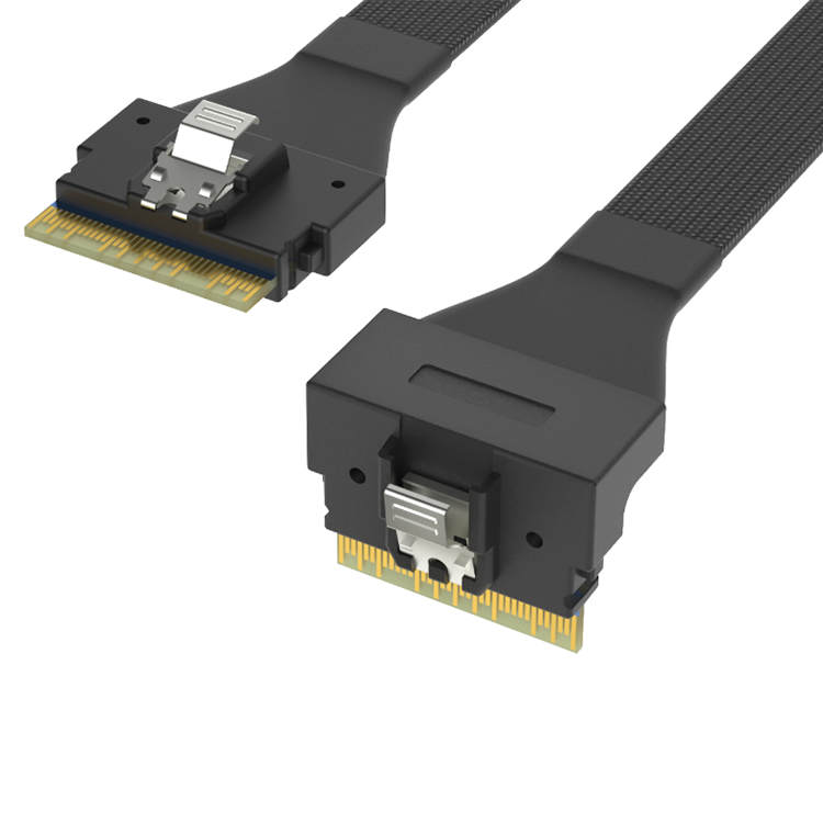 SlimSAS (SFF8654 8i) TO SlimSAS  (SFF8654 8i) 线束广泛适用 规格齐全 锐诚达