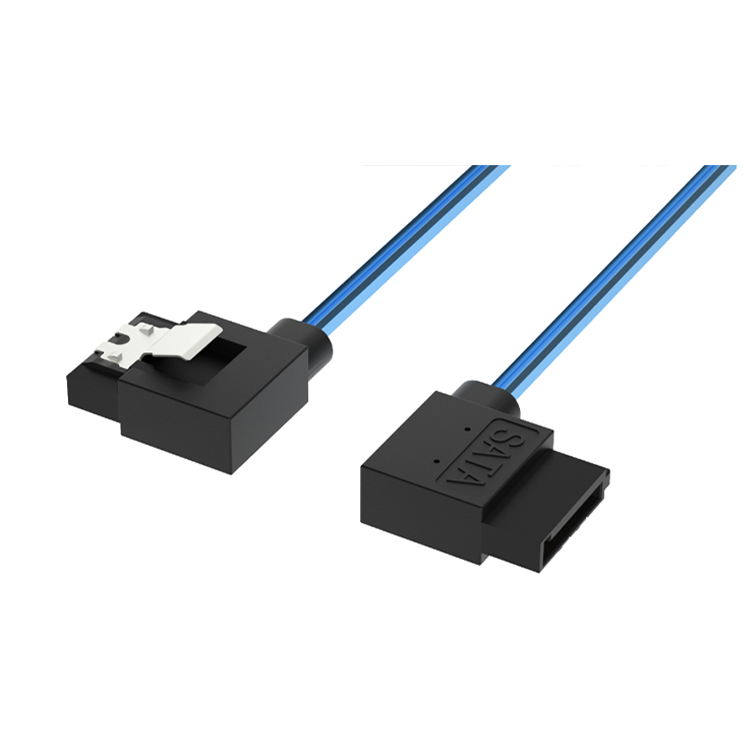 SATA 7PIN侧弯90度 TO SATA 7PIN侧弯90度 线束绿色环保 节能降耗 锐诚达