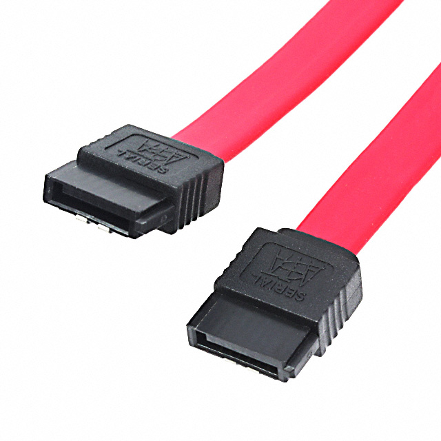 7 18 位置 SATA 插头至插头 1.58'（482.60mm） 红色 屏蔽 多样化选择 锐诚达