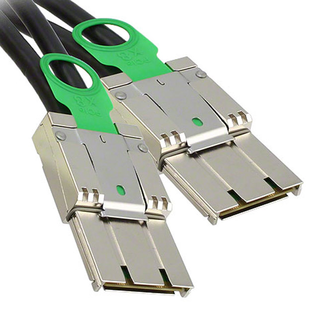 68 18 位置 PCIe x8 插头至插头 3.28'（1.00m） 黑色 屏蔽 多样化选择 锐诚达