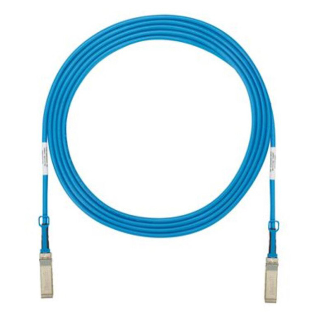 18 位置 SFP+ 插头至插头 6.56'（2.00m） 蓝色 屏蔽  多样化选择 锐诚达