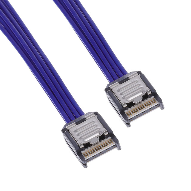 16 18 位置 插头至插头 1.50'（457.20mm） 蓝色 屏蔽 多样化选择 锐诚达