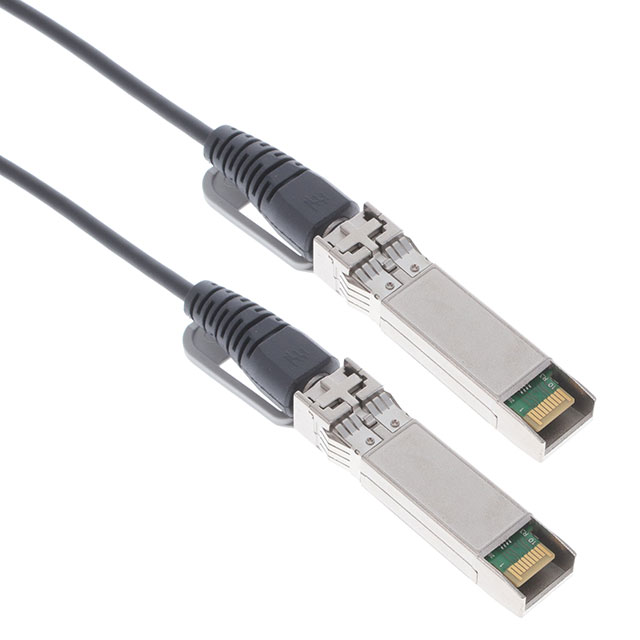 20 18 位置 SFP+ 插头至插头 3.28'（1.00m） 黑色 屏蔽 多样化选择 锐诚达