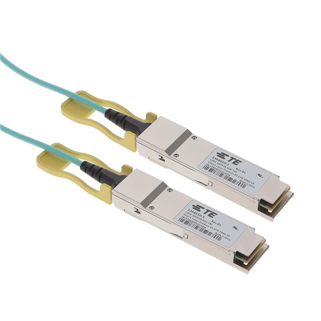 38 18 位置 QSFP28 插头至插头 3.28'（1.00m） 浅绿 无屏蔽  多样化选择 锐诚达