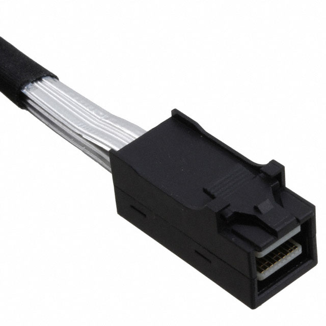 36 18 位置 miniSAS HD 4i 插头至插头 3.28'（1.00m） 黑色 屏蔽  多样化选择 锐诚达