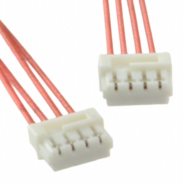 4 矩形电缆组件 插口至插口，反向 0.167'（50.80mm，2.00