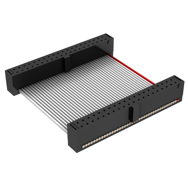 40 矩形电缆组件 插口至插口 0.500'（152.40mm，6.00