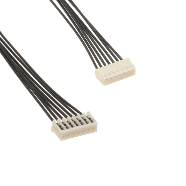 7 矩形电缆组件 插口至插口，反向 0.500'（152.40mm，6.00