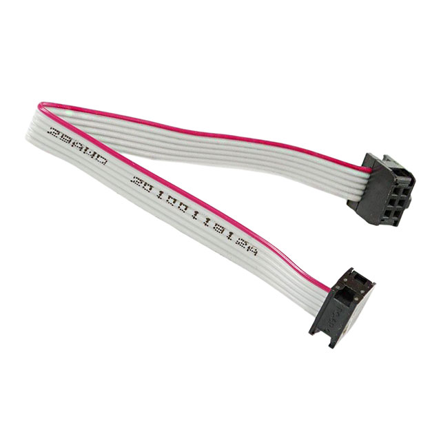 6 矩形电缆组件 插口至插口 0.492'（150.00mm，5.91