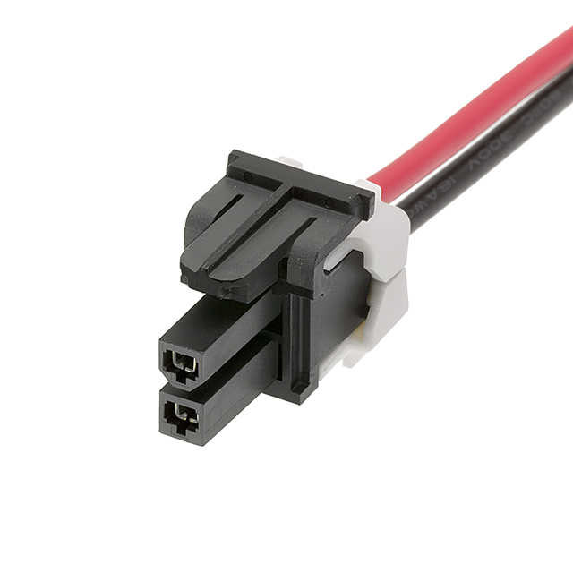 2 矩形电缆组件 插口至插口 0.492'（150.00mm，5.91