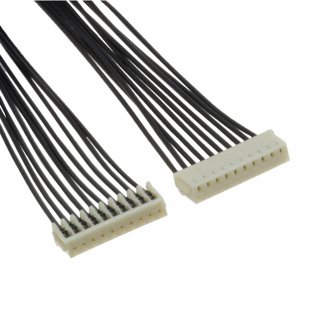 10 矩形电缆组件 插口至插口，反向 1.00'（304.80mm）多样化选择 锐诚达