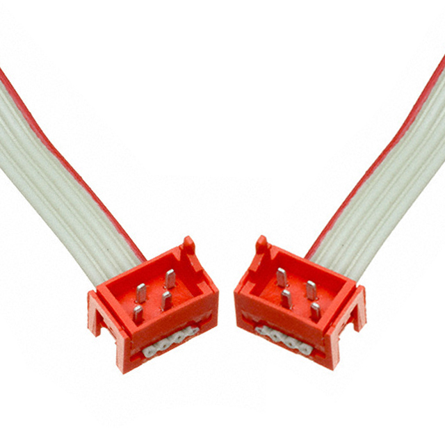 4 矩形电缆组件 插头至插头 0.820'（250.00mm，9.84