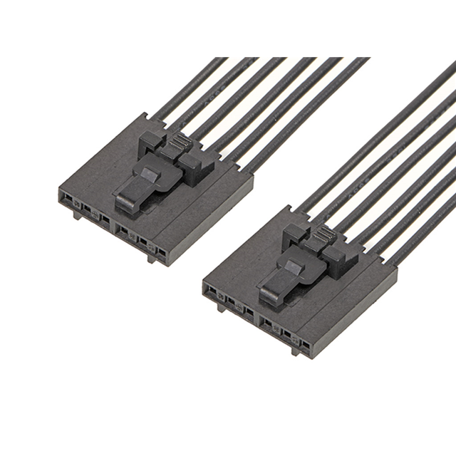 4 矩形电缆组件 插口至插口 0.328'（100.00mm，3.94