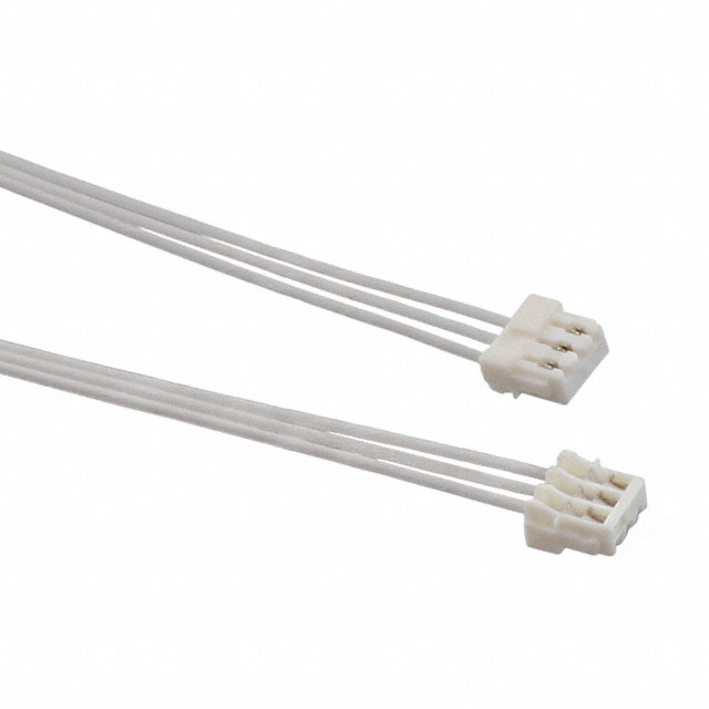 3 矩形电缆组件 插口至插口，反向 0.167'（50.80mm，2.00