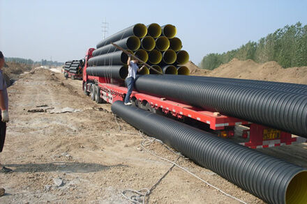 钢带增强聚乙烯螺旋波纹管