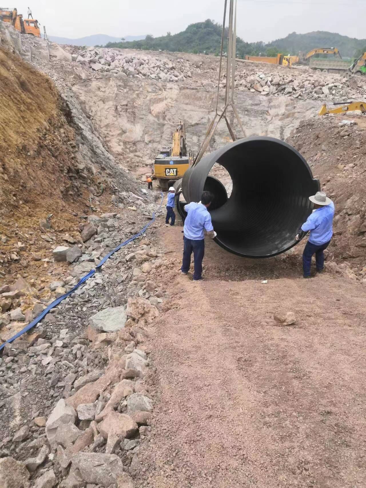 钢带增强聚乙烯螺旋波纹管