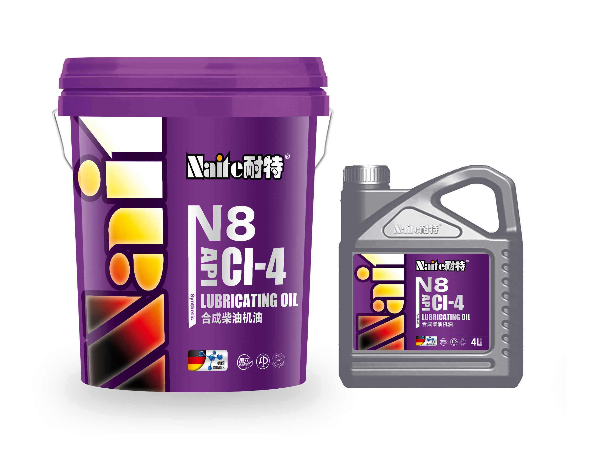 耐特N8 CI-4合成柴机油
