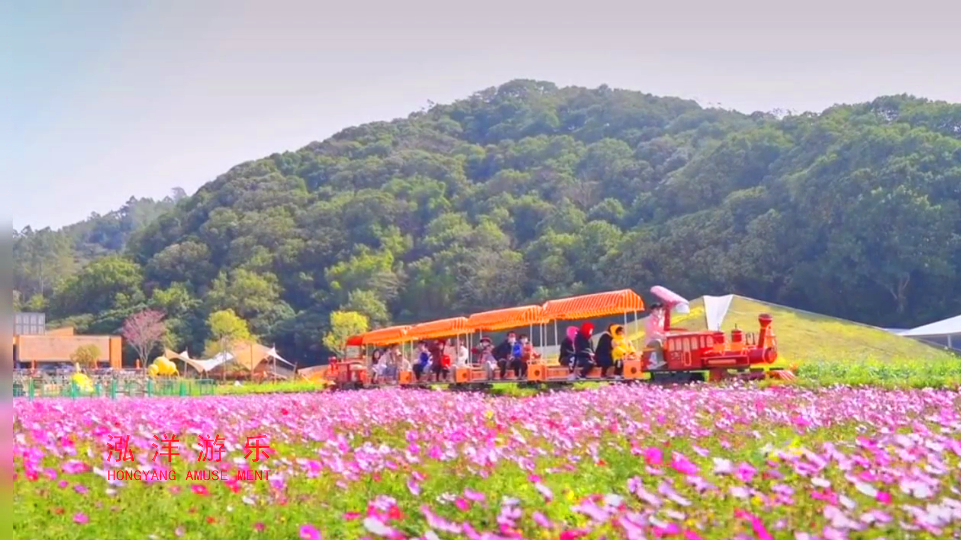 骑跨式轨道迷你小火车
