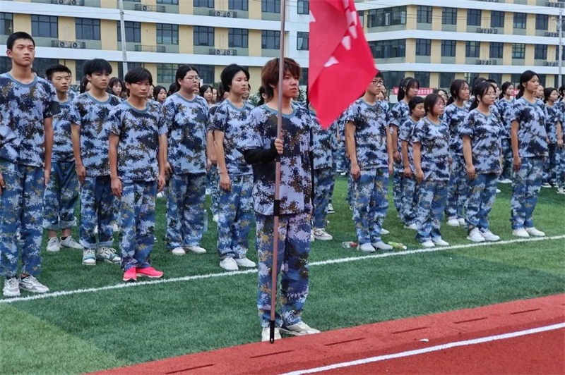 军训进行时丨铁血迷彩，科谷出彩—2023级新生素质拓展活动
