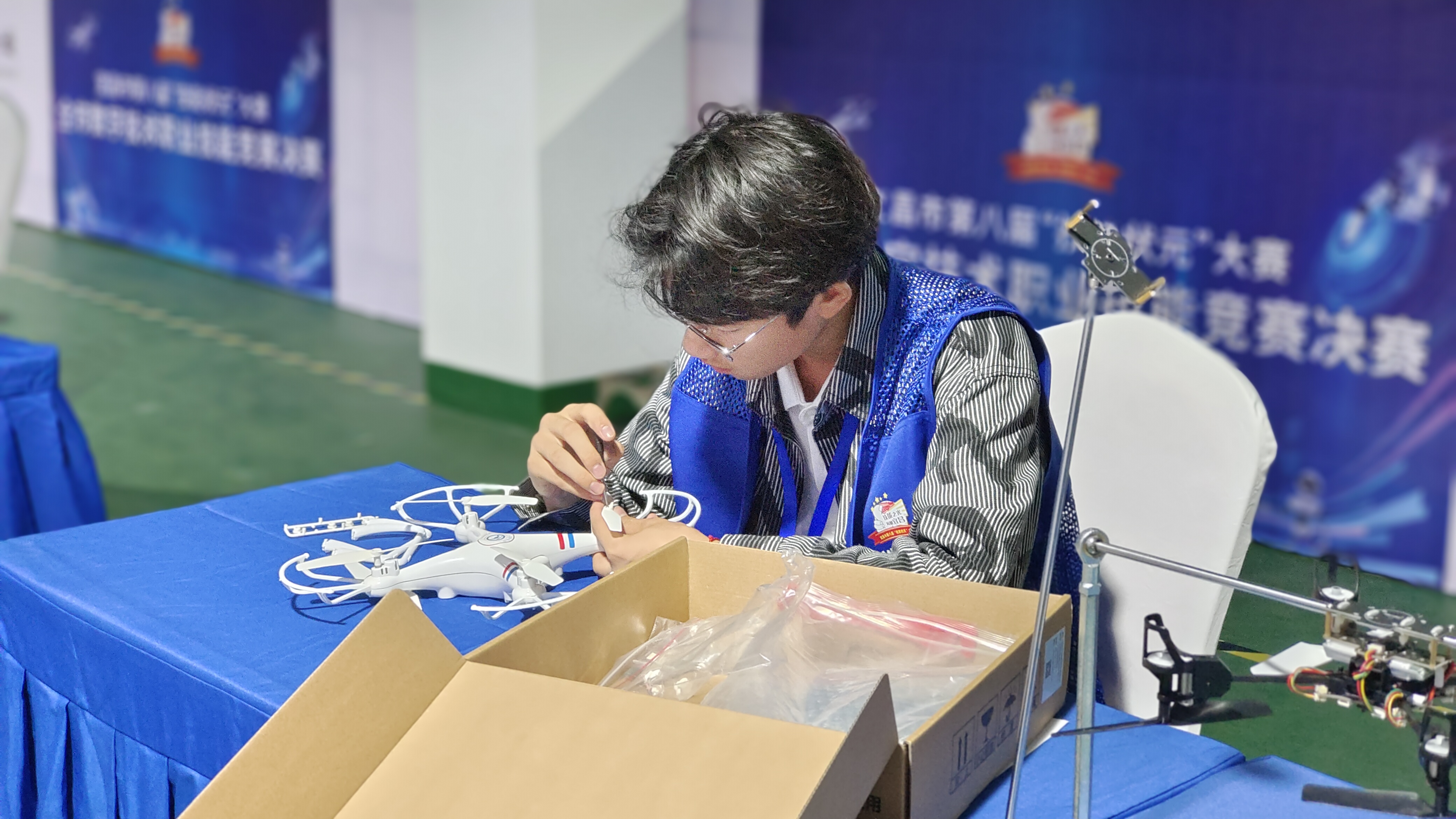 宜昌市第八届“技能状元”大赛学生风采