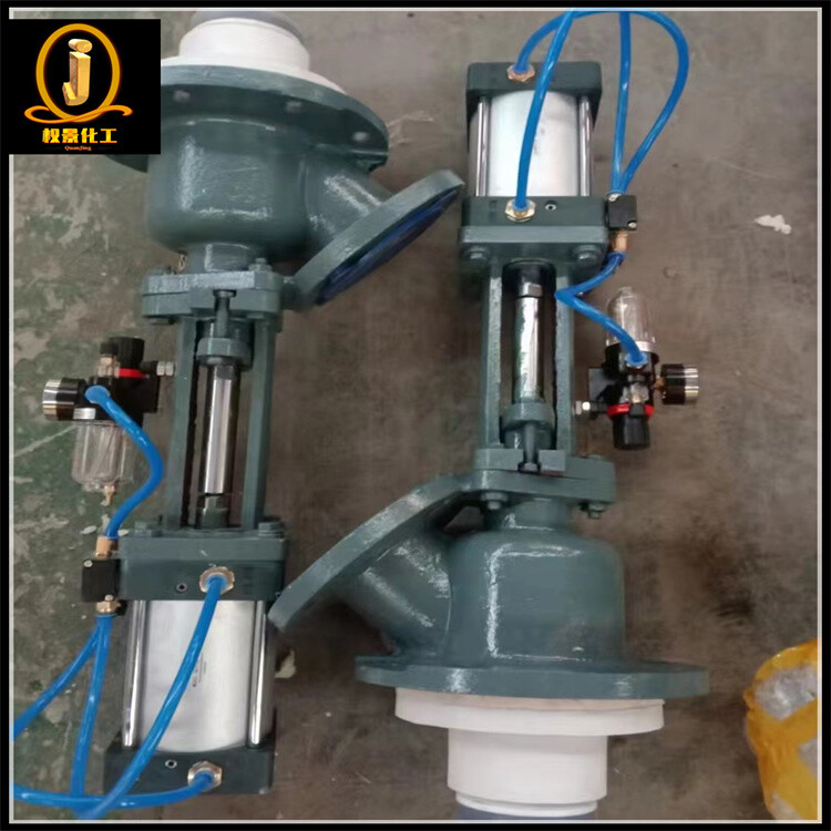 气动搪瓷放料阀