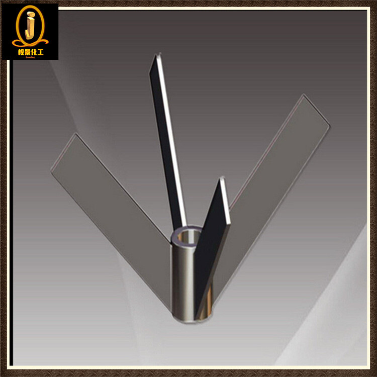 四锥叶开启涡轮式搅拌器