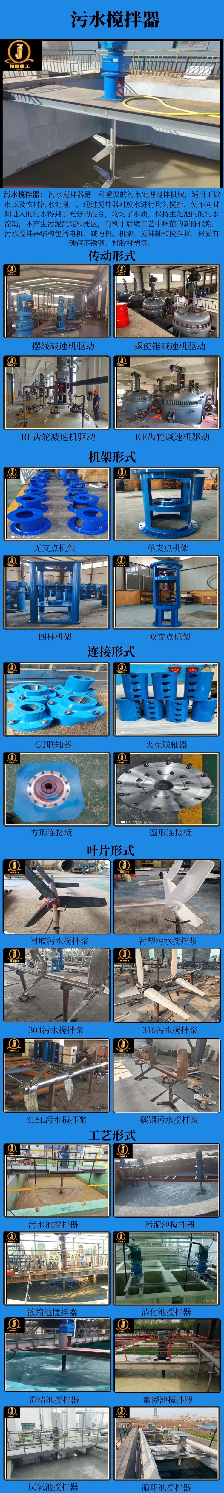 网站污水搅拌器