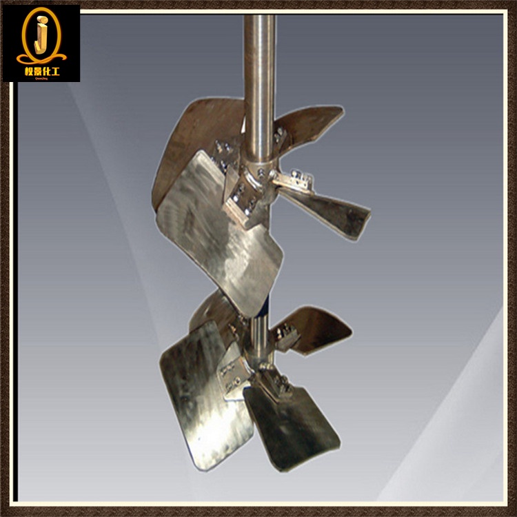 四宽叶螺旋式搅拌器