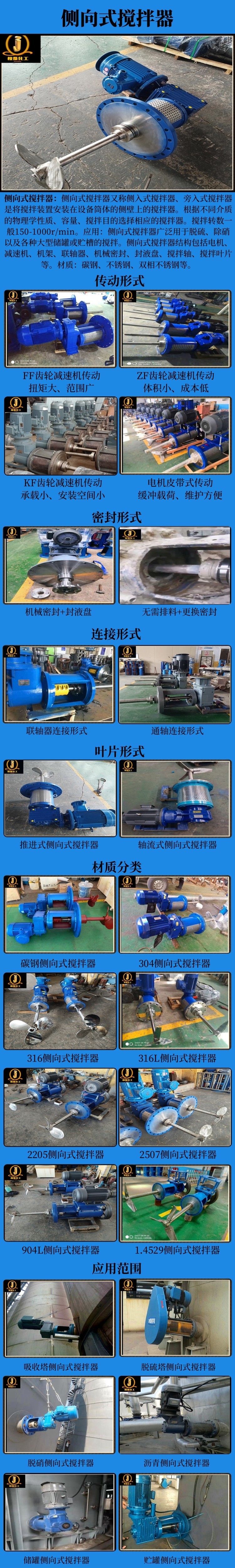 网站侧向式搅拌器