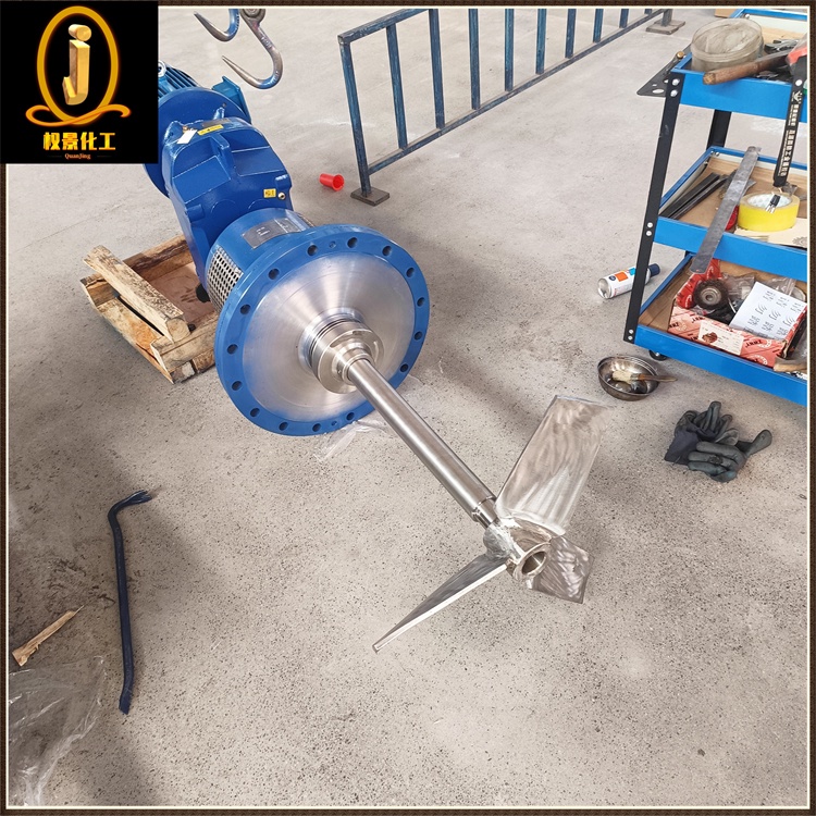 侧向伸入式搅拌器