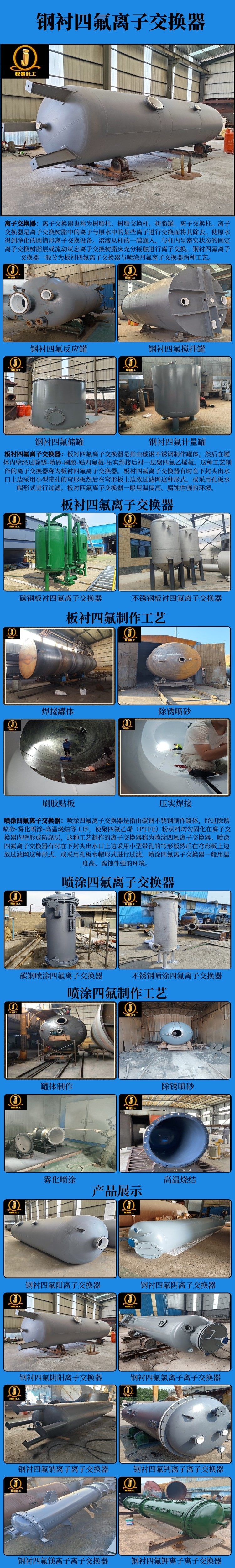 网站钢衬四氟离子交换器