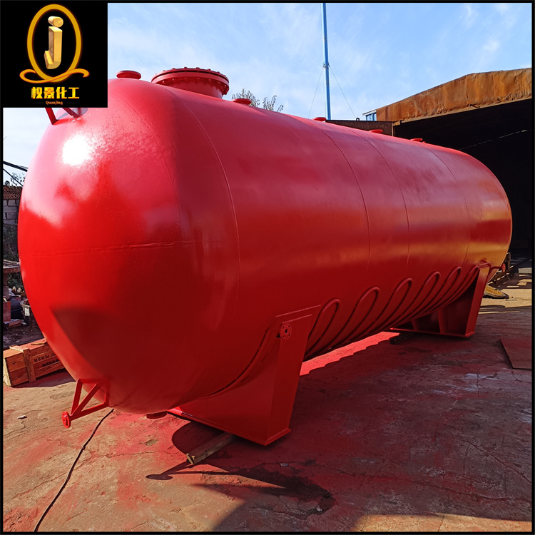 衬胶卧式储罐