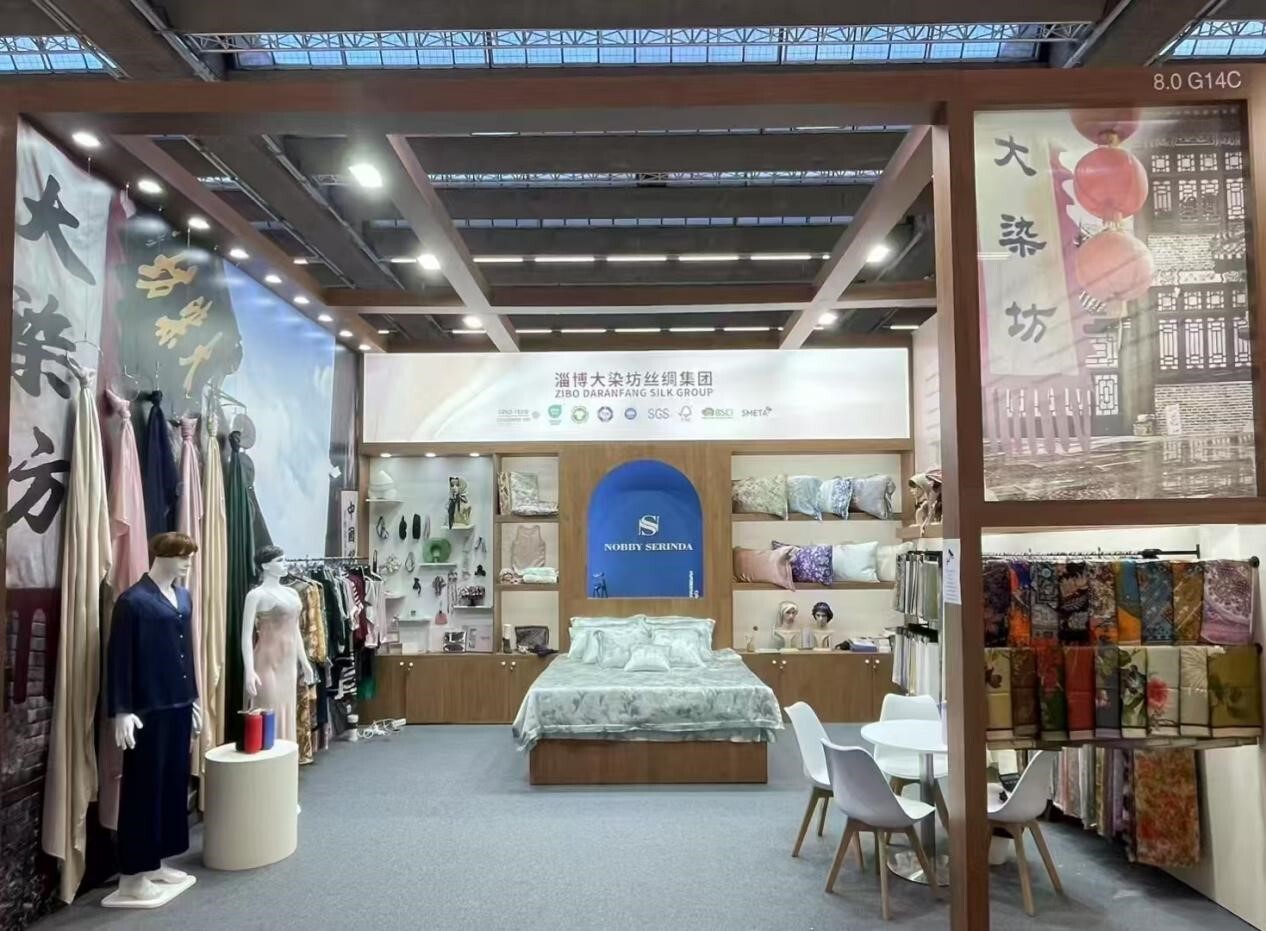 淄博大染坊丝绸——绽放在法兰克福家纺展的东方丝绸之花