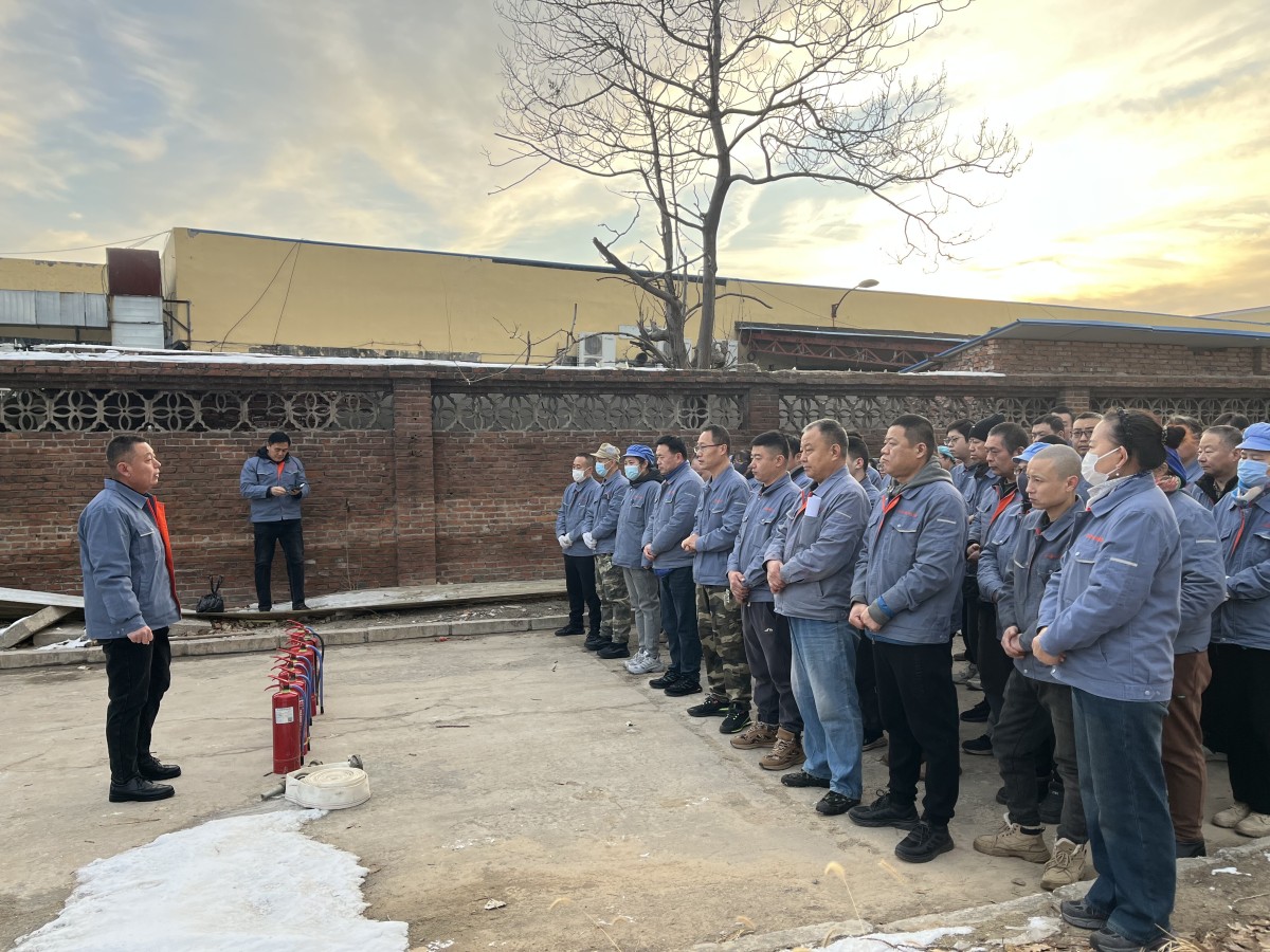 染整事业部消防演练 染整事业部消防演练