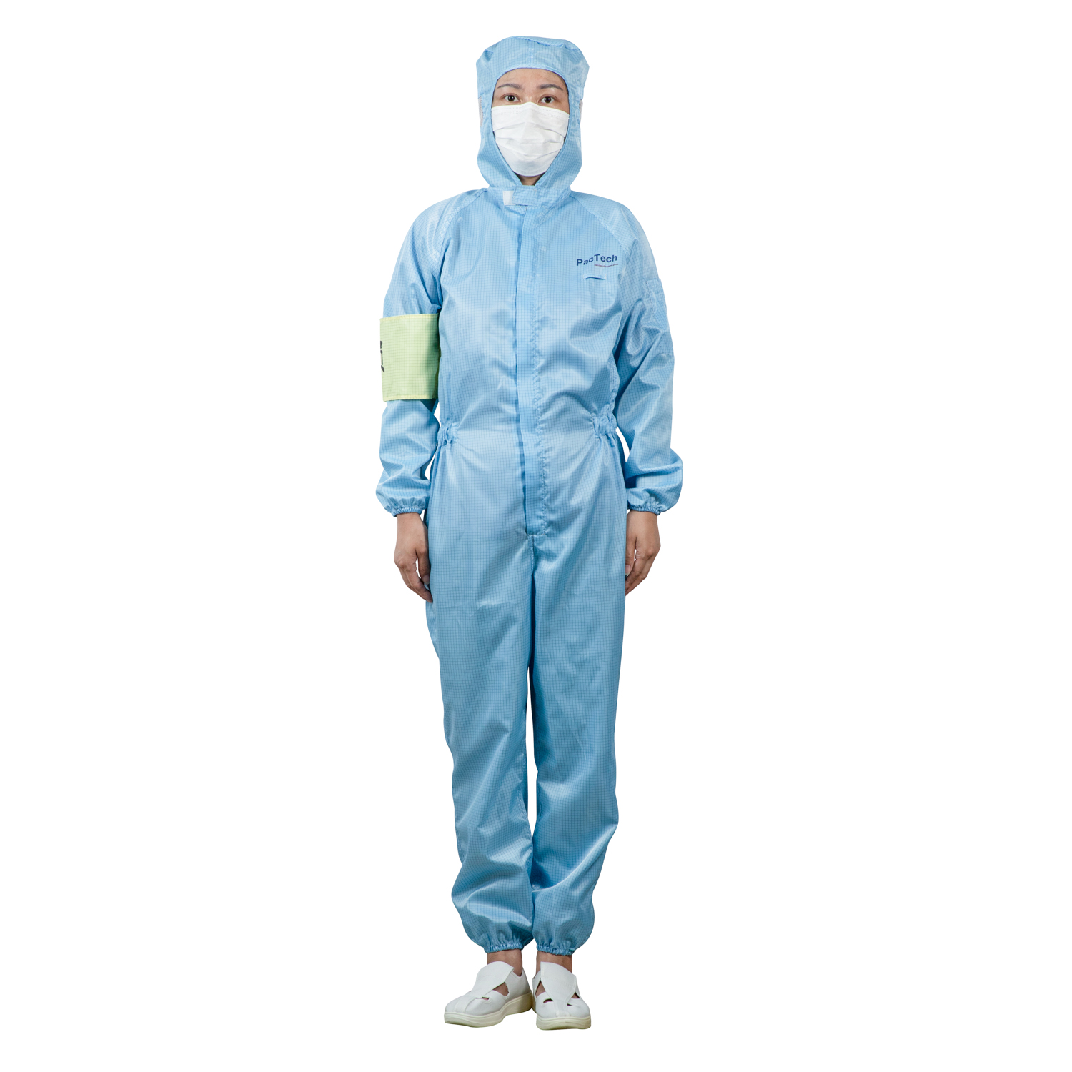 连体连帽防静电服无尘服