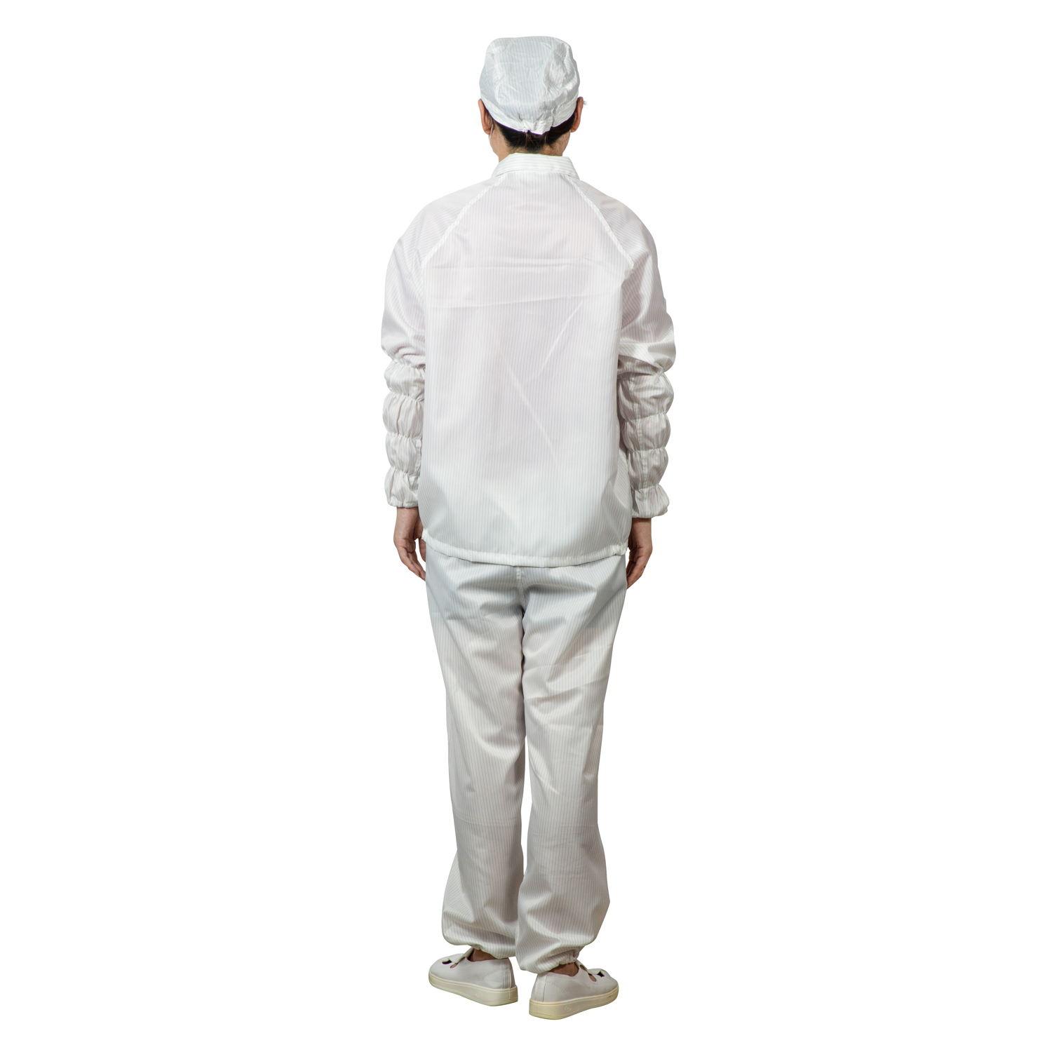 夹克配长裤、女工帽套装