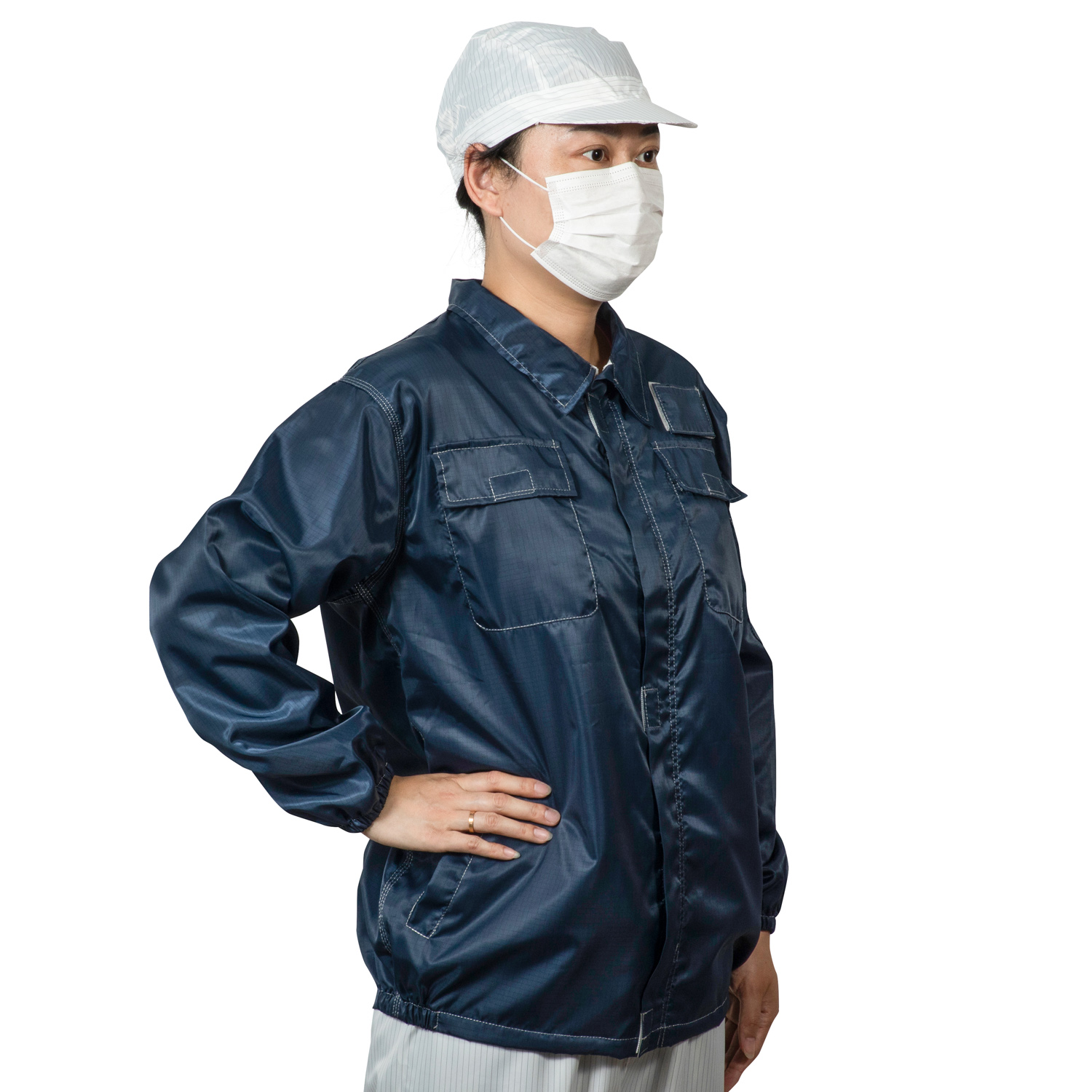 定制款工装夹克防静电服