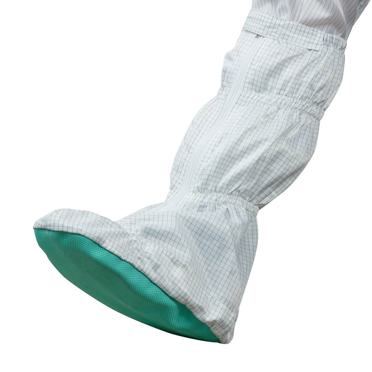 高筒防滑软底防静电鞋套