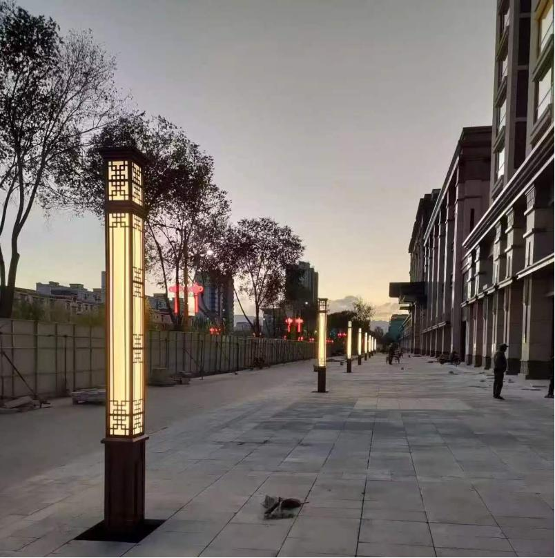 西藏拉薩紫御名都小區(qū)亮化項目