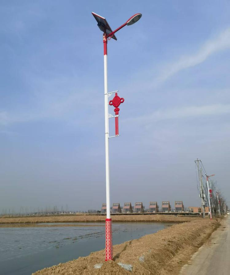 江蘇沛縣湖西農(nóng)場特色農(nóng)村路燈