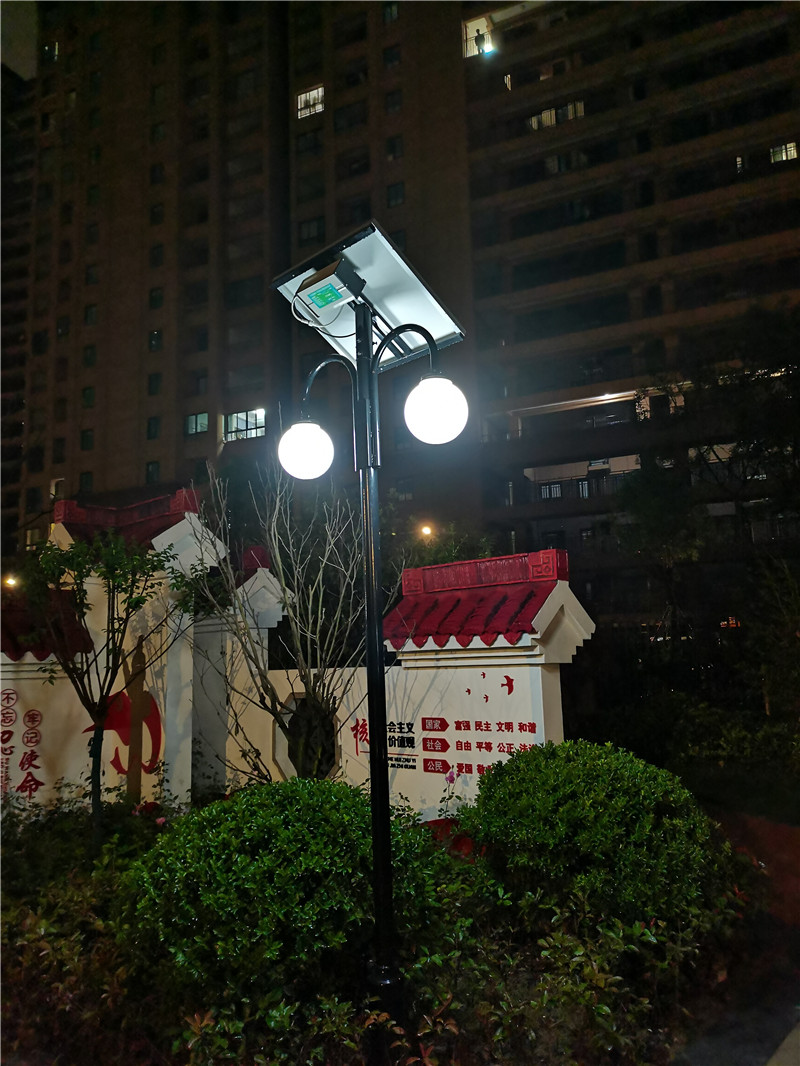 3.5米簡約太陽能庭院燈