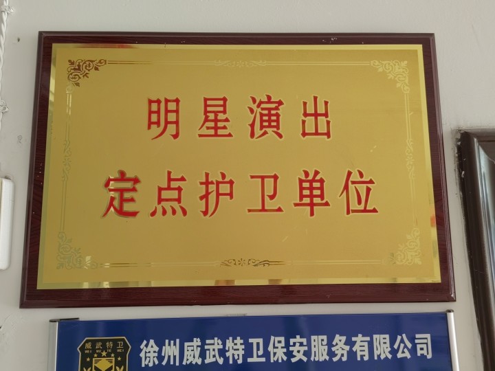 明星演出定點(diǎn)護(hù)衛(wèi)單位