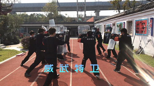 威武特衛(wèi)預防演練