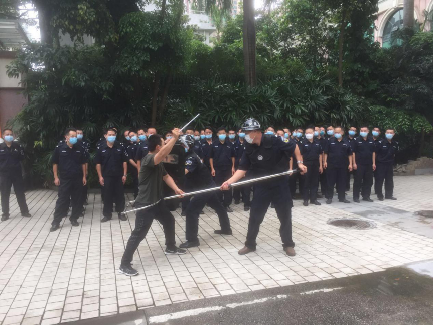 我公司驻韵达物流开展冬季集训