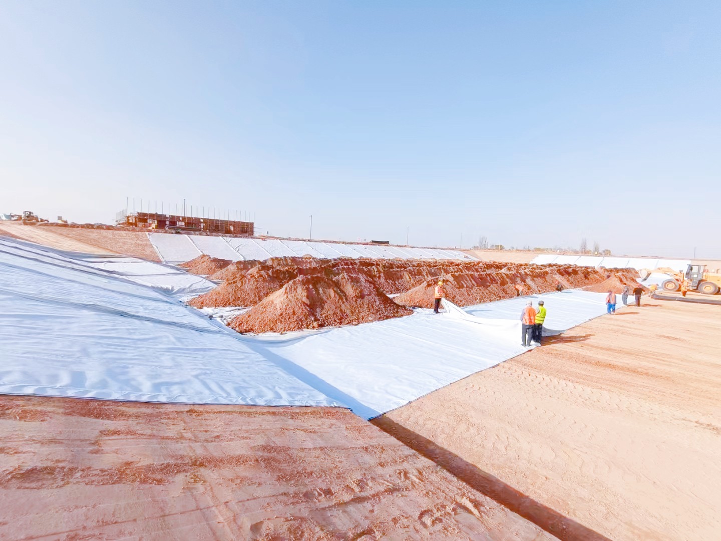鱼塘防渗水施工