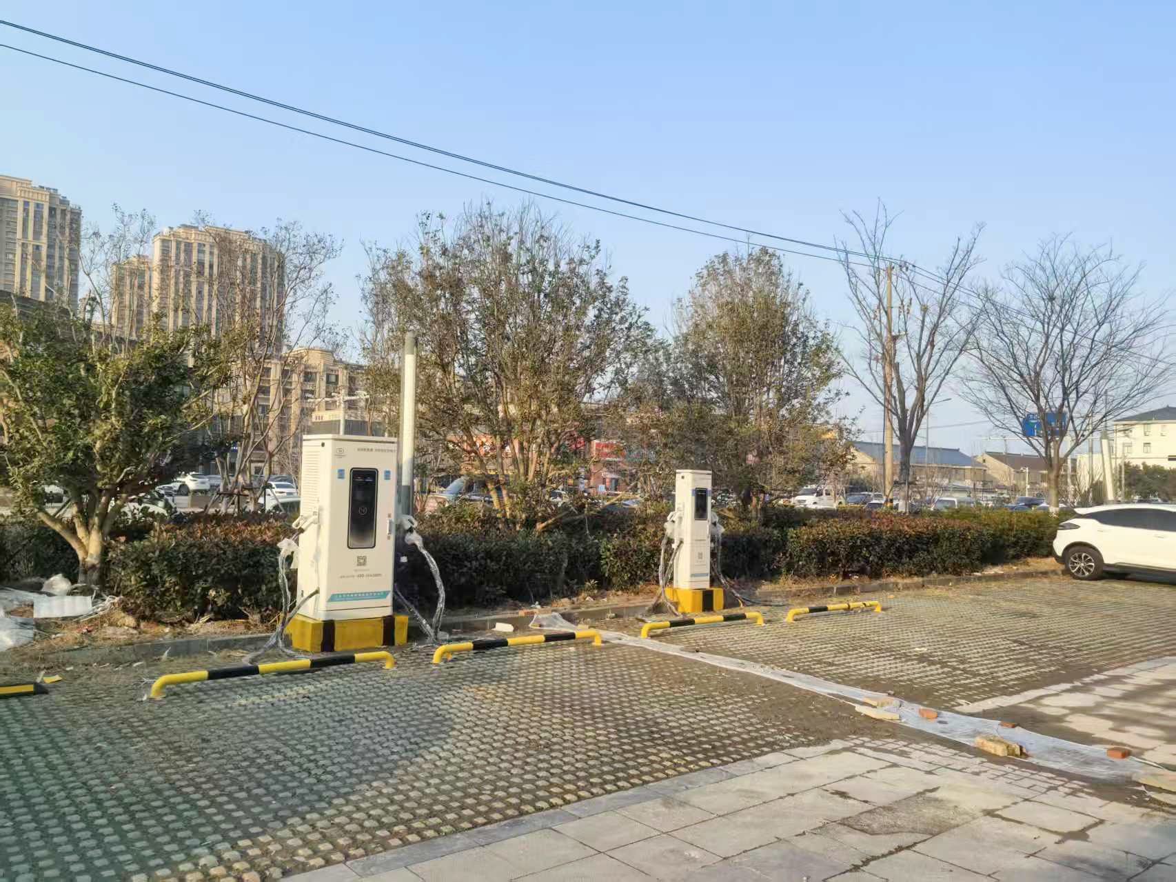2月14日江苏省苏州市黄埭镇观湖湾如家酒店充电站2