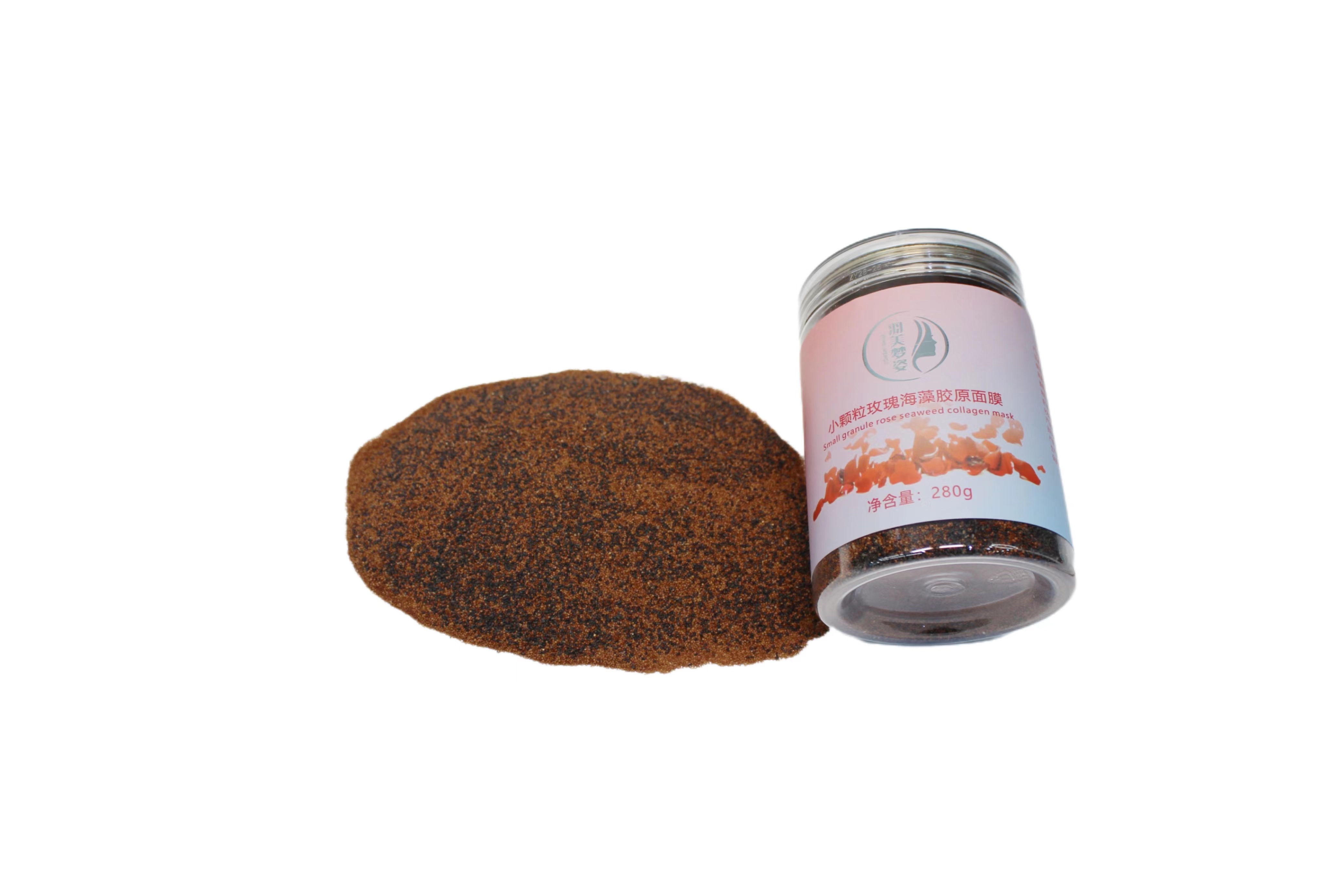 小颗粒玫瑰海藻胶原面膜