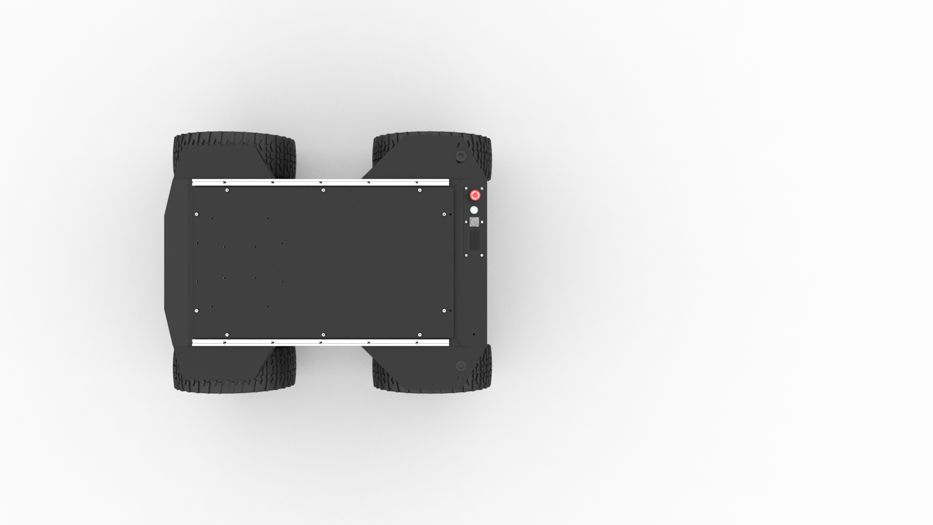WK-22 四轮驱动差速转向机器人底盘